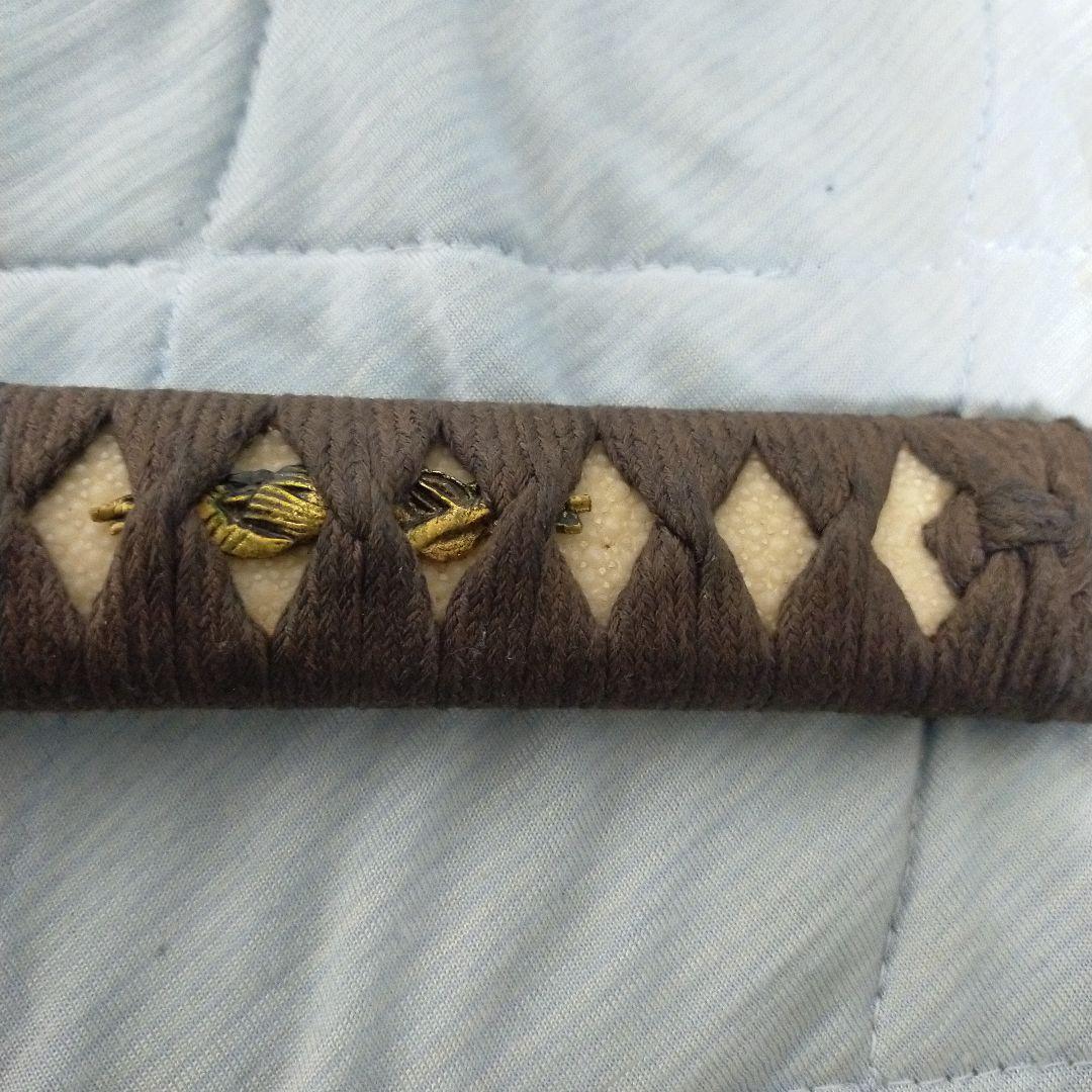 居合刀　模造刀　日本刀　刀剣　同田貫　正国　鉄鍔　樋入り刀身　藤巻鞘　鮫皮 打刀