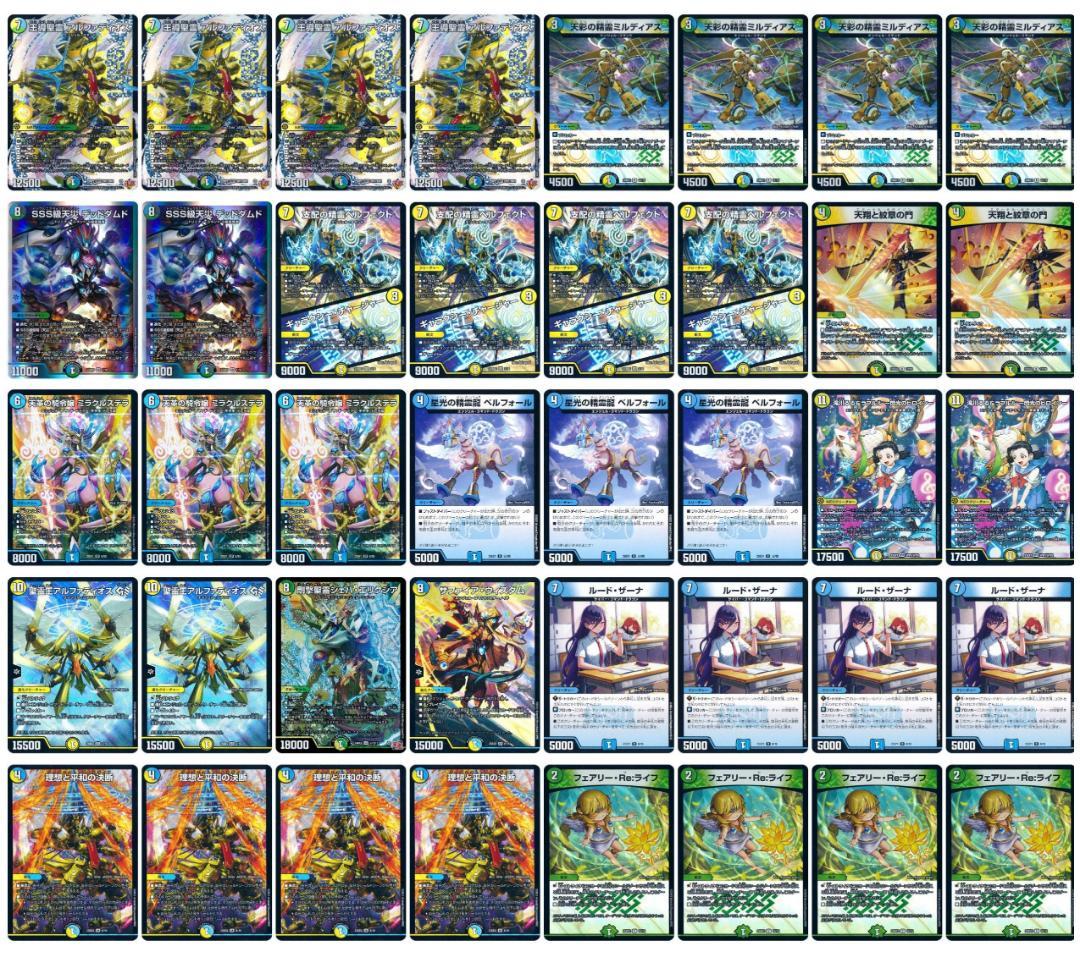 【デュエマ】トリーヴァアルファディオスデッキ