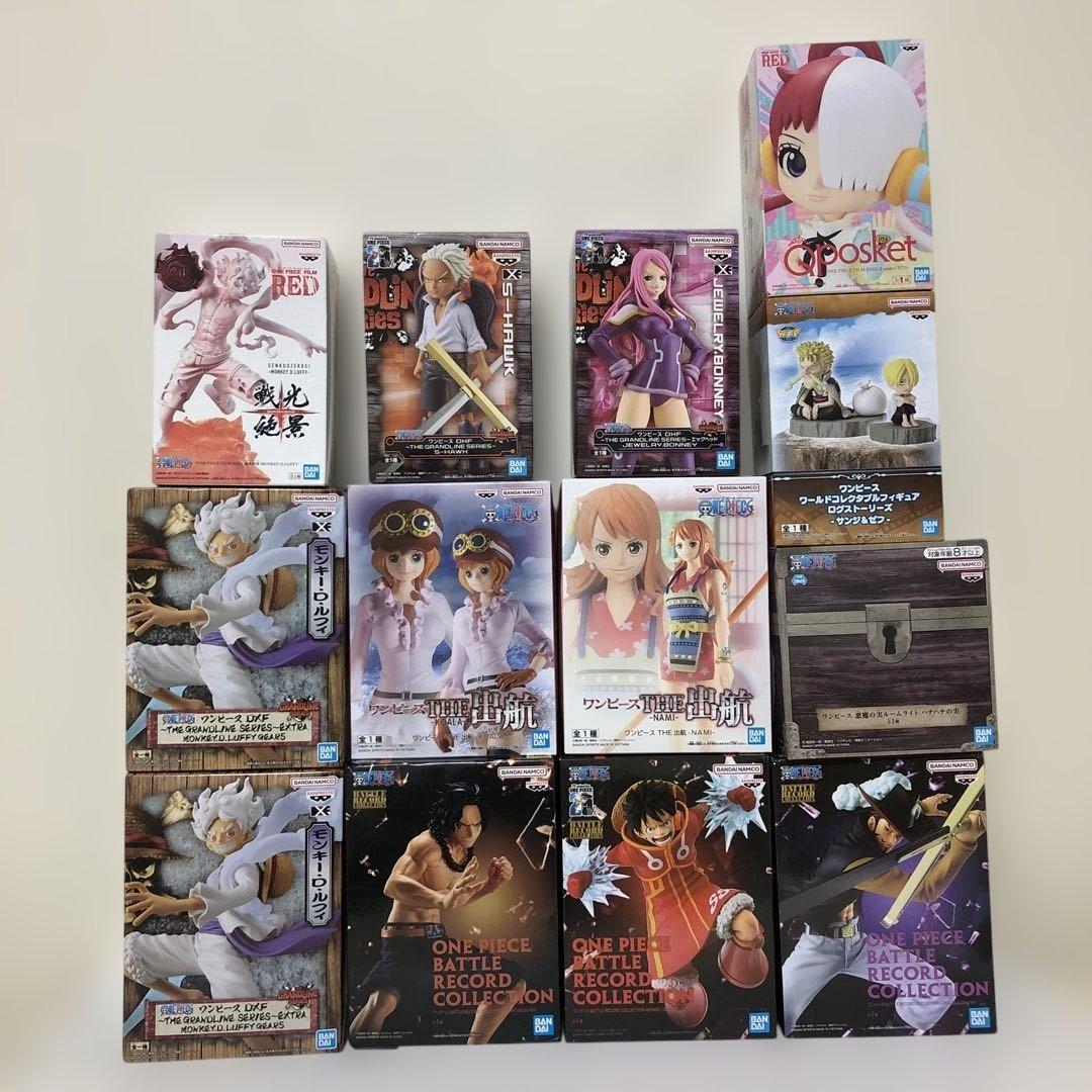 ワンピースフィギュアBATTLE RECORD COLLECTION他全13点
