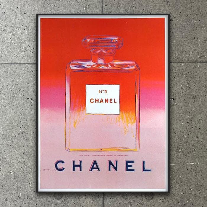 特別額装品/シャネル Red/アンディ ウォーホル/インテリア/ポスター/アート