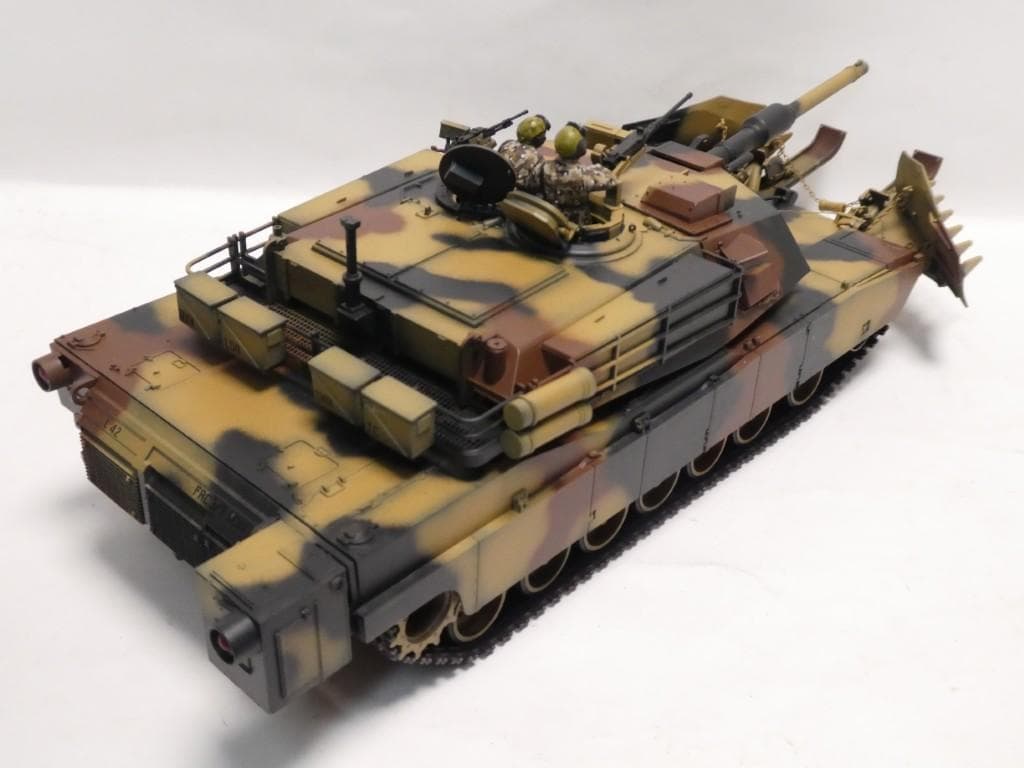 タミヤ 1/35 　アメリカ M1A1 マインプラウ　完成品