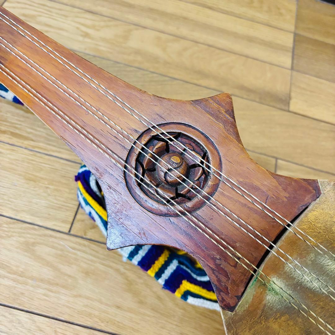 Damnyen ダムニェン 6弦 ブータン 撥弦楽器 チベット 送料込み