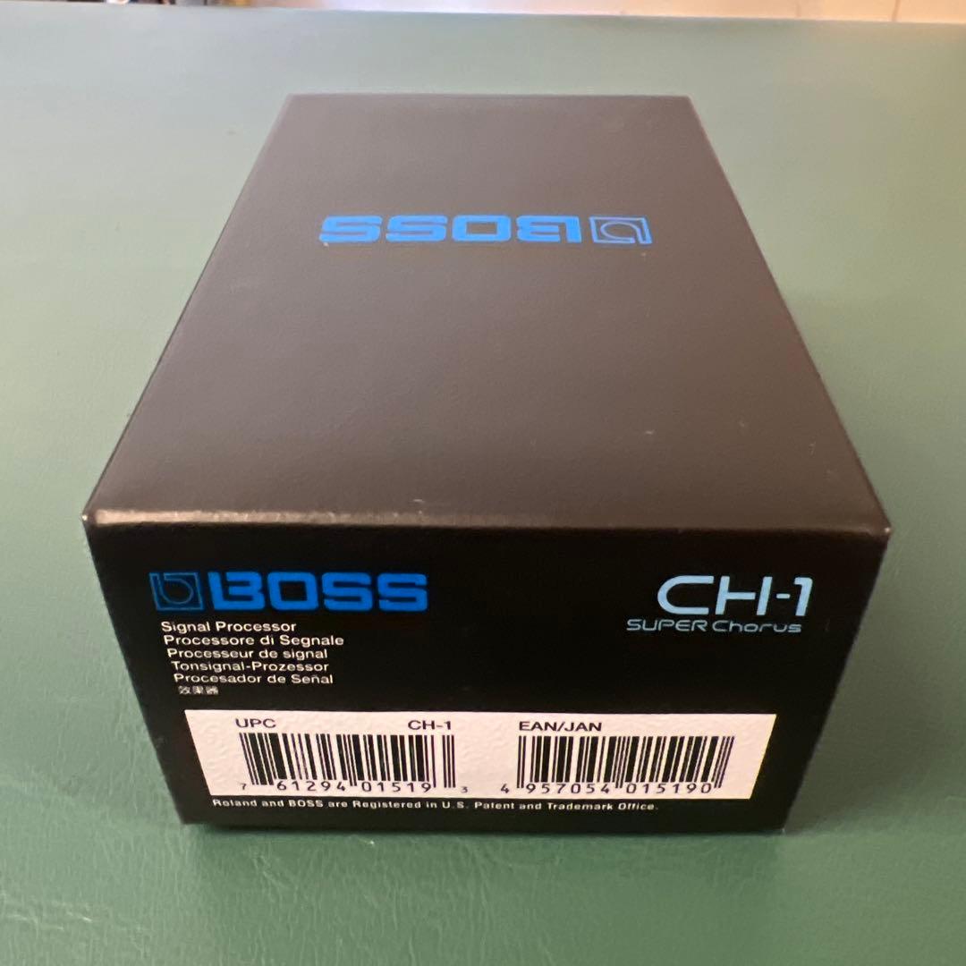 BOSS CH-1 SUPER Chorus 半年前購入美品、元箱・保証書付き