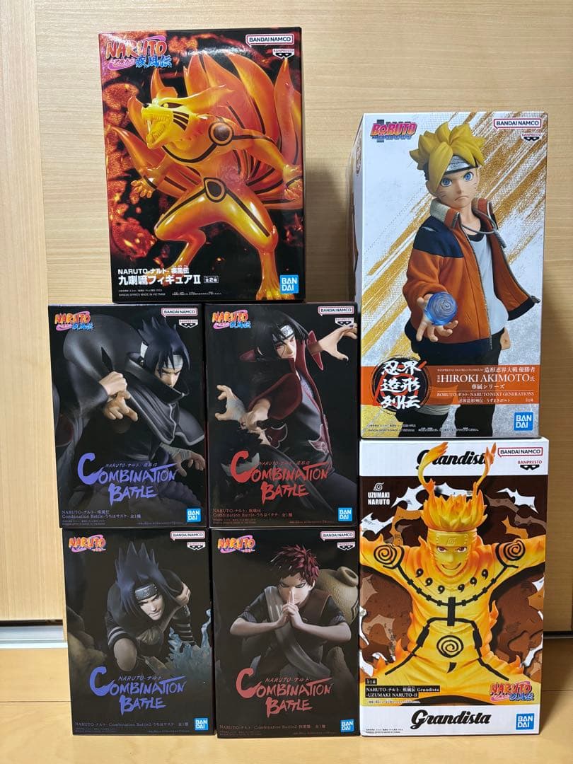NARUTO　フィギュア　　7点セット　新品未開封