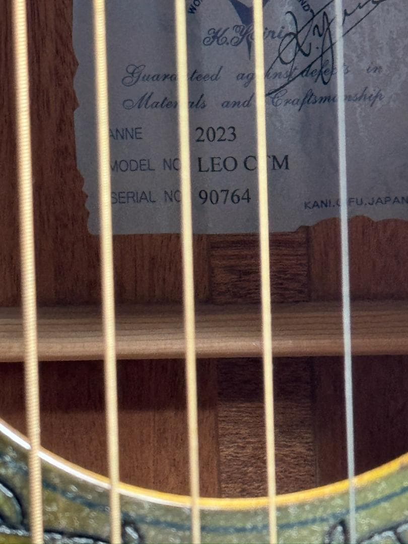 ギター K.Yairi LEO-CTM