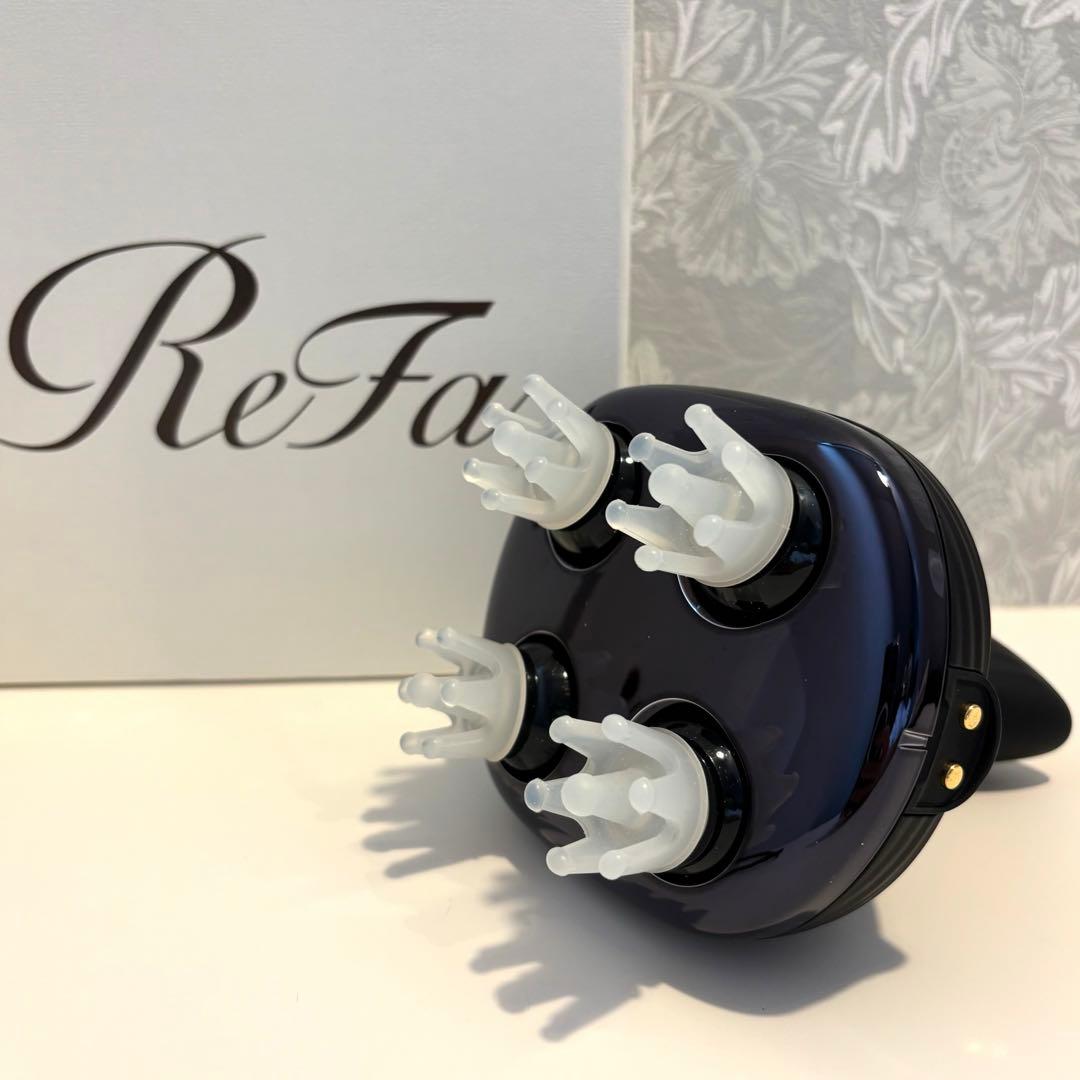 リファ　ビューテック ヘッドスパ Refa ブラック　未使用に近いお品です⭐︎