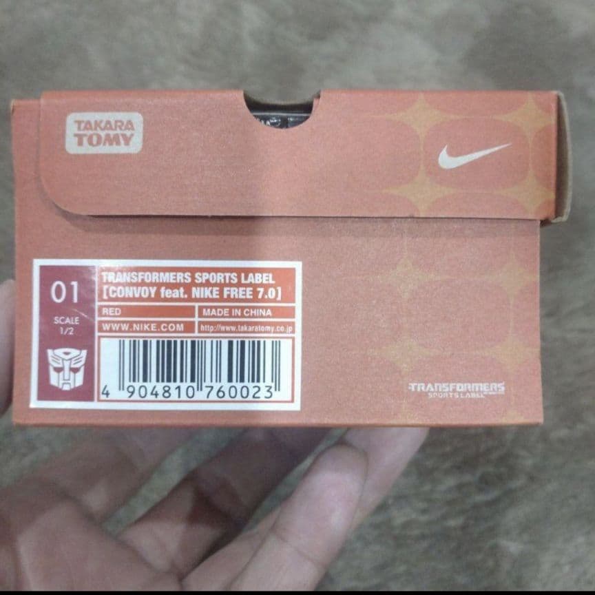トランスフォーマー ナイキ スポーツレーベル コンボイ メガトロン セット販売