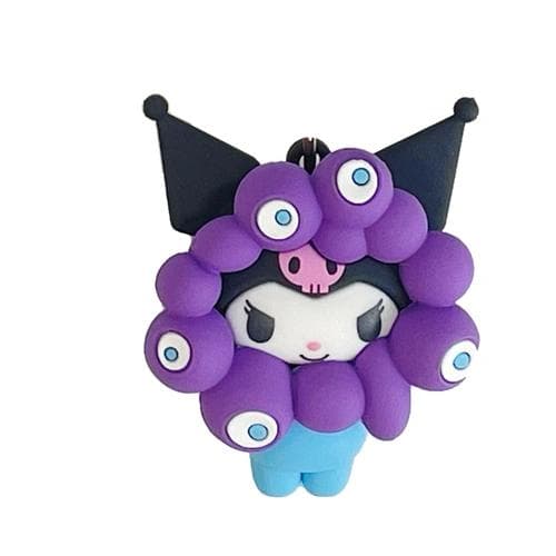 【全7種コンプ】サンリオミャクミャク なりきり立体マスコット カラーキーホルダー