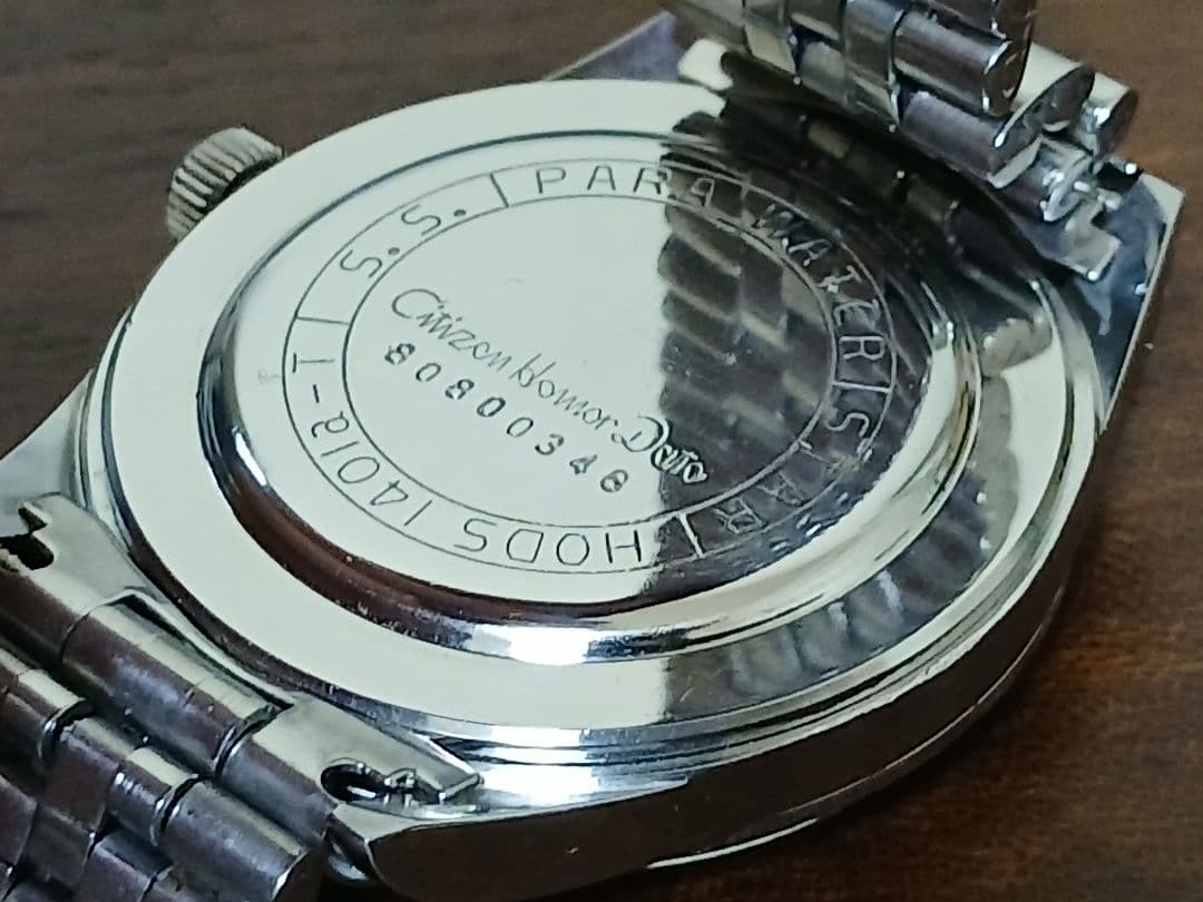 ②【CITIZEN】シチズンホーマーデイト17石パラウォーター