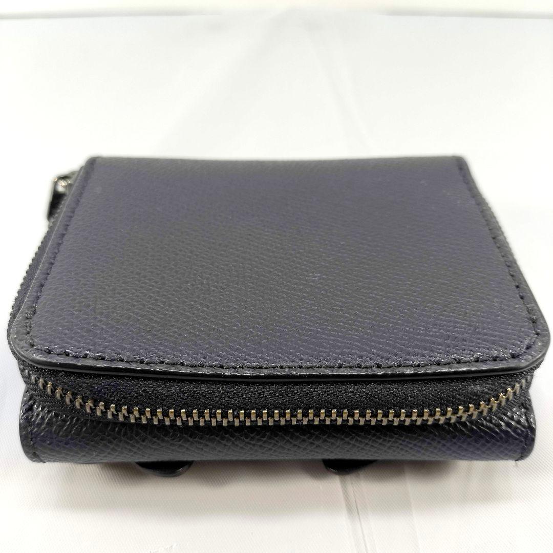 美品 コーチ 3つ折り財布 コンパクトウォレット COACH 蝶 バタフライ