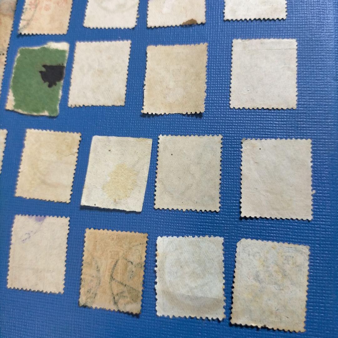 2998 銭位切手 1900年前後 小判 大正 等銭位レア古切手使用済29枚