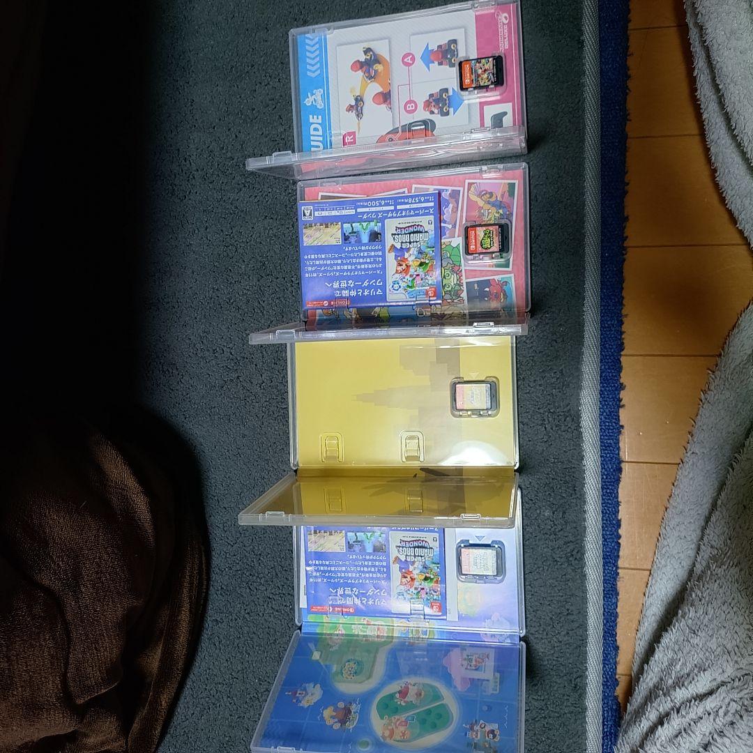 ぴ*も様 マリオパーティジャンボリーSwitch ソフト 4本セットマリオカート