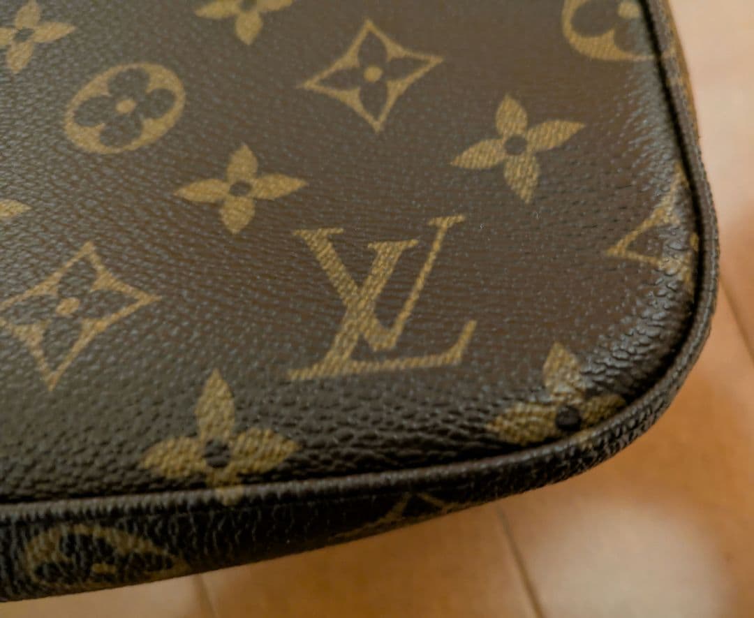 ルイヴィトン　VUITTON モノグラム　ルーピング　MM ショルダーバッグ