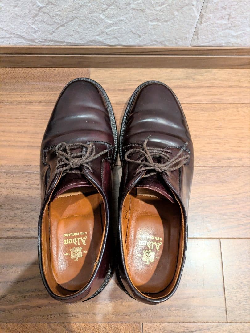 【しばた】Alden 990 コードバン US7 純正シューツリー付