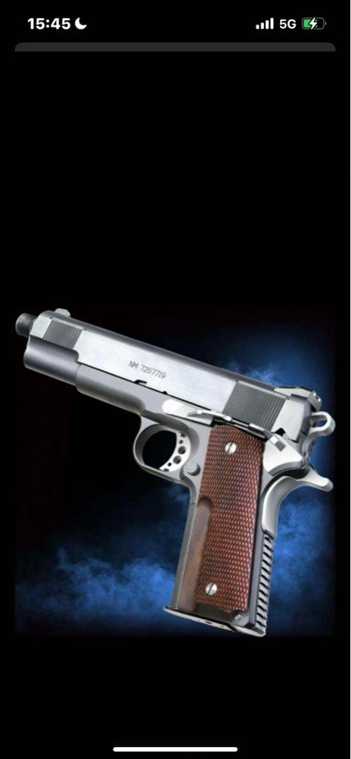 新品　ウエスタンアームズ　スネークマッチ1911デルタバージョン