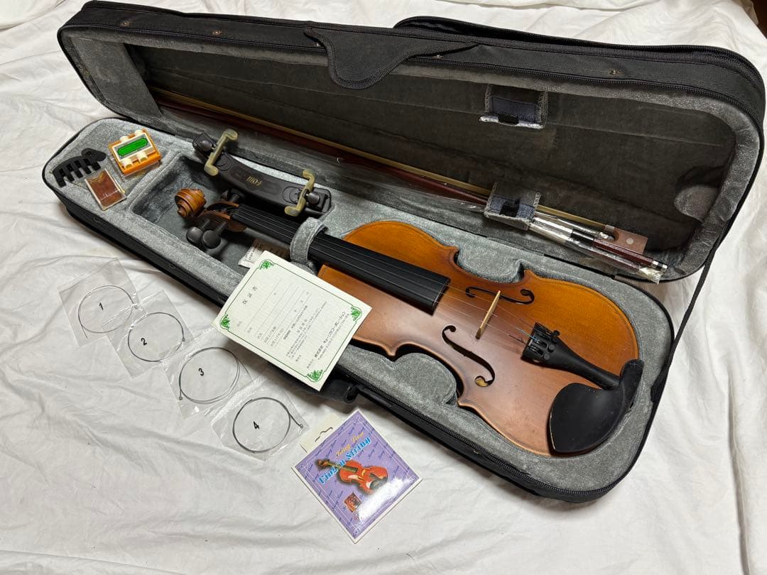 カ*ー様 Hallstatt バイオリン　V-12 4/4サイズ　保証書1926