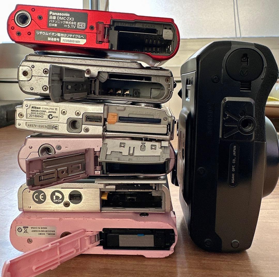 デジタルカメラ、いろいろまとめ 7台