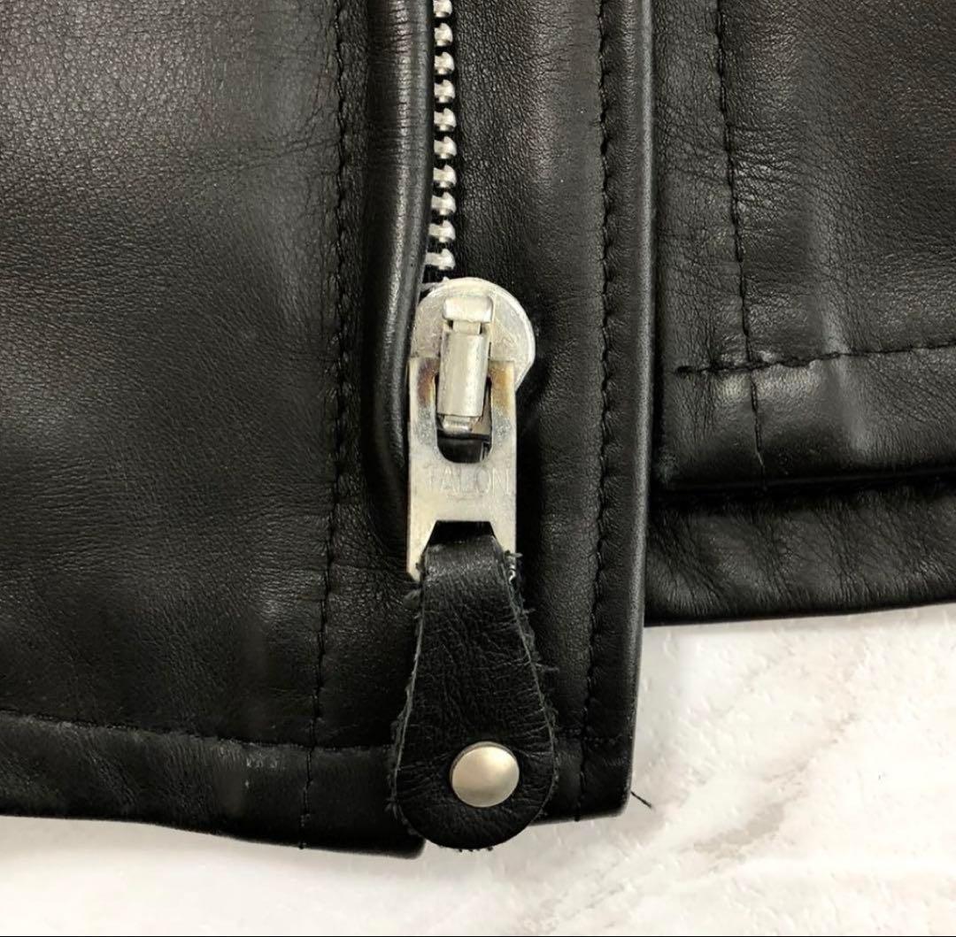 美品　ショット ATOMIC GARAGE別注 ライダースジャケット ライナー付