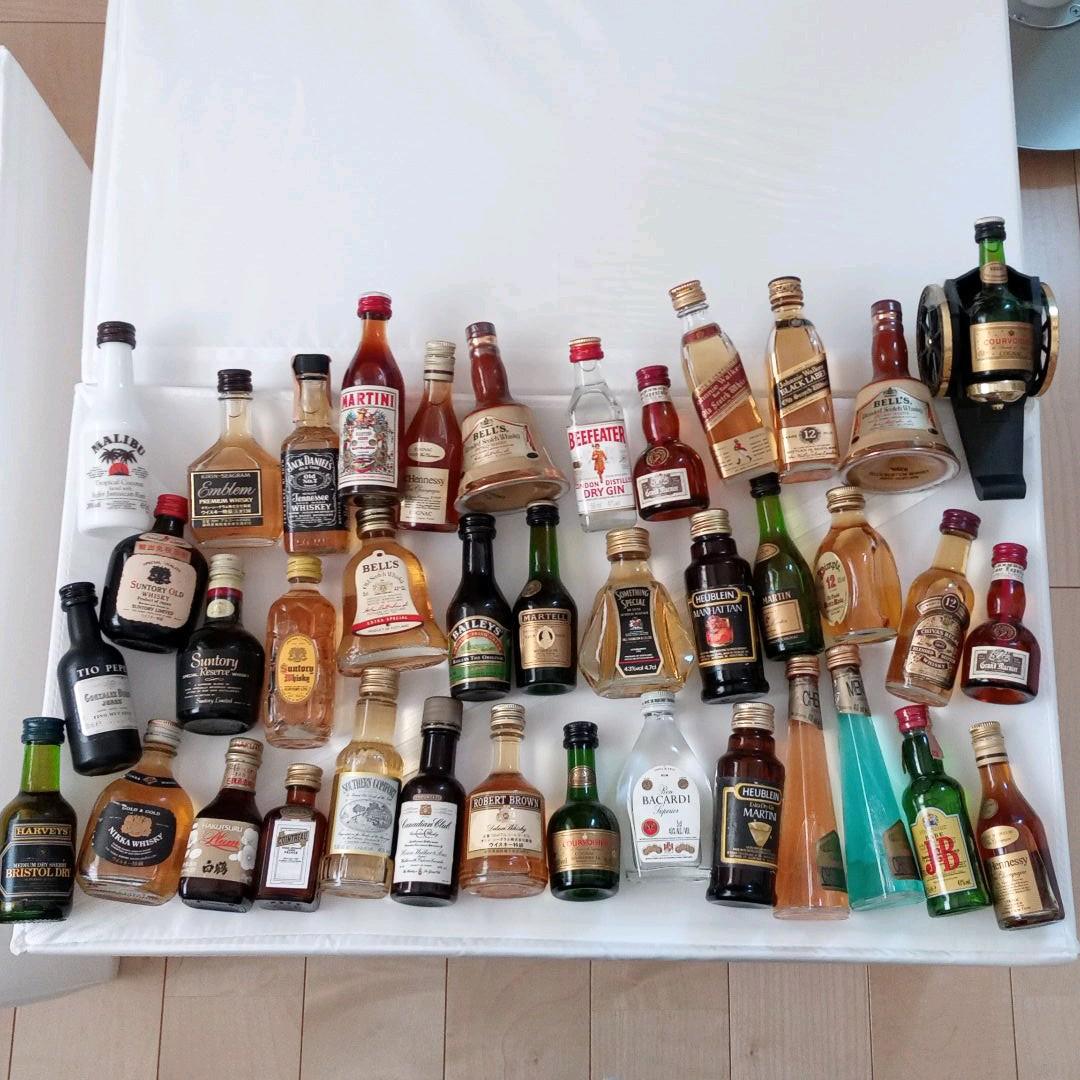 国産、海外ウイスキーミニボトル　国内、インポート