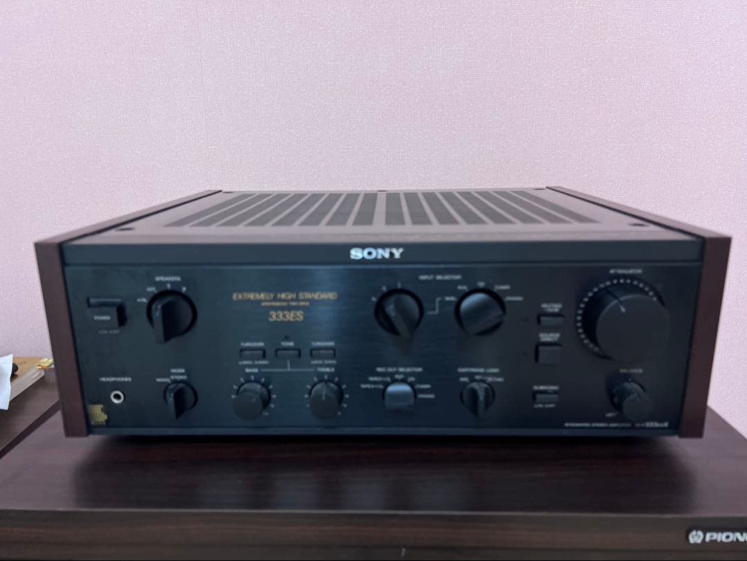 SONY 333ES アンプ EXTREME HIGH SENSITIVITY