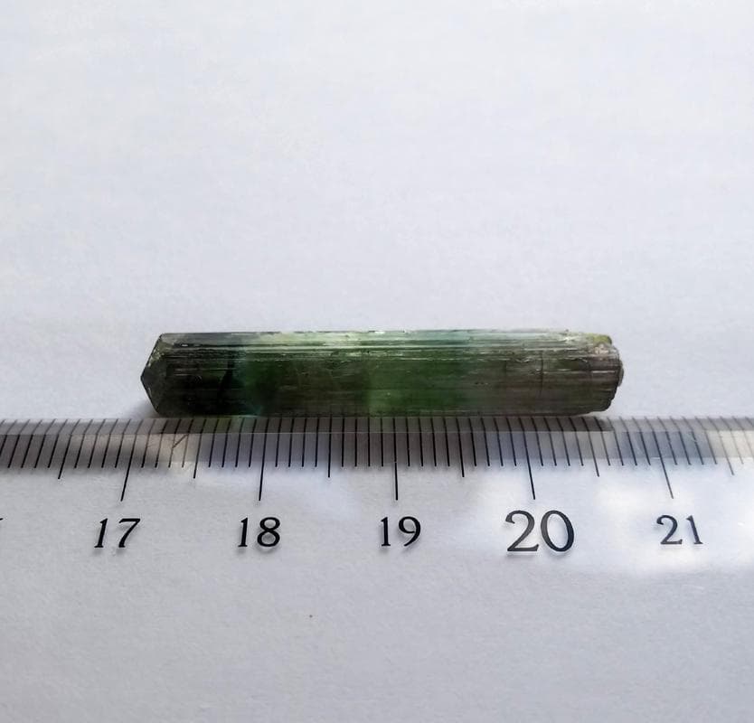 282 マルチカラー トルマリン キャッツアイ ブラジル産 結晶 原石