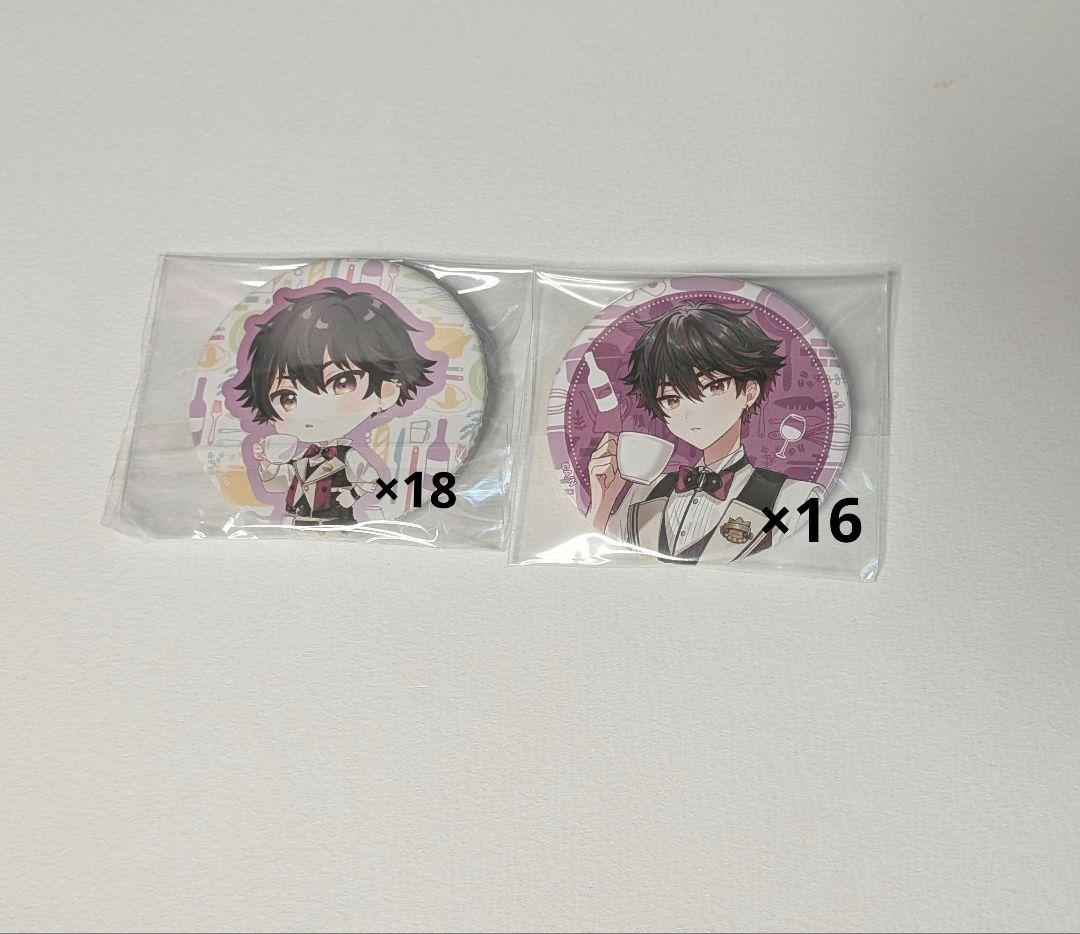 にじさんじ　スイパラ　酒寄颯馬　缶バッジ　セット　まとめ売り