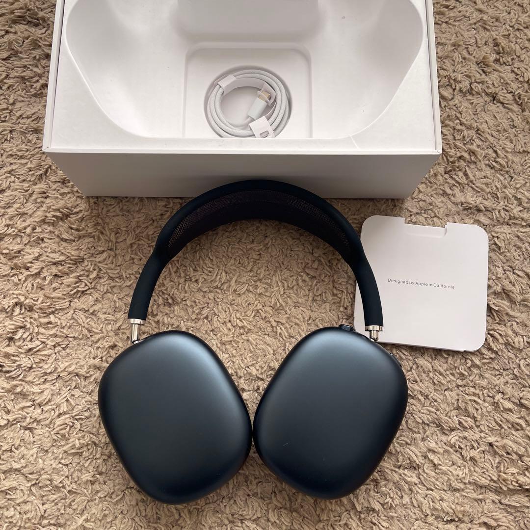 AirPods ブラック オーバーイヤー型ヘッドフォン 本体