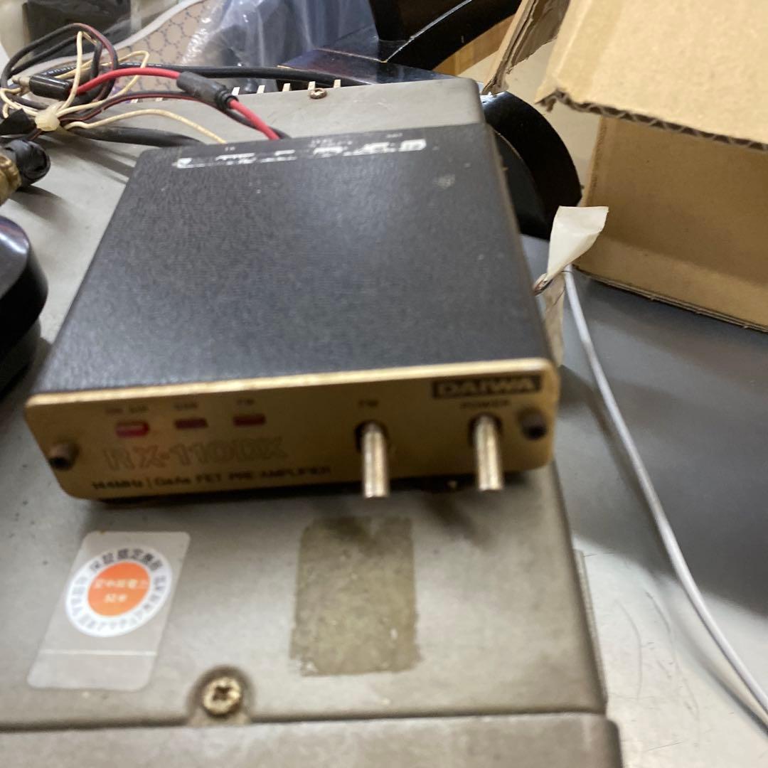 O KENWOOD 無線機　アドニスマイク　Daiwa受信機アンプ　セット