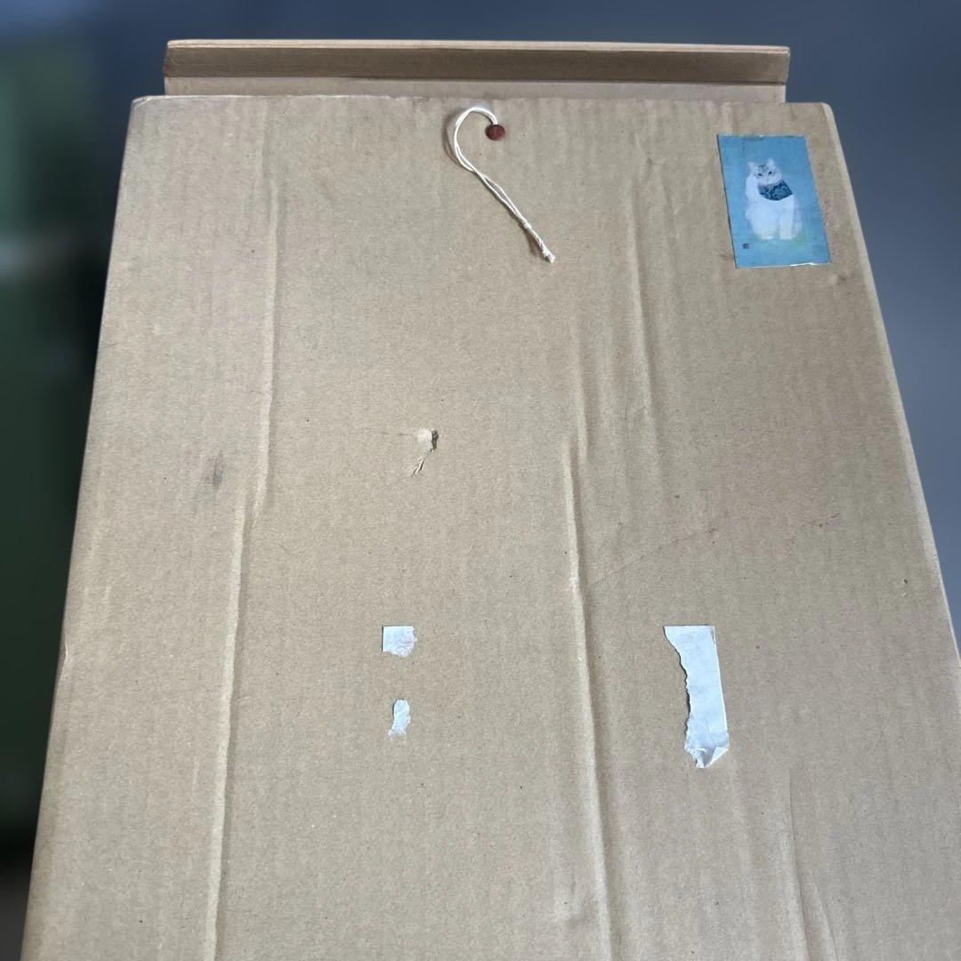 瞬間的お値下げ‼️招き猫　日本画 久野千恵美