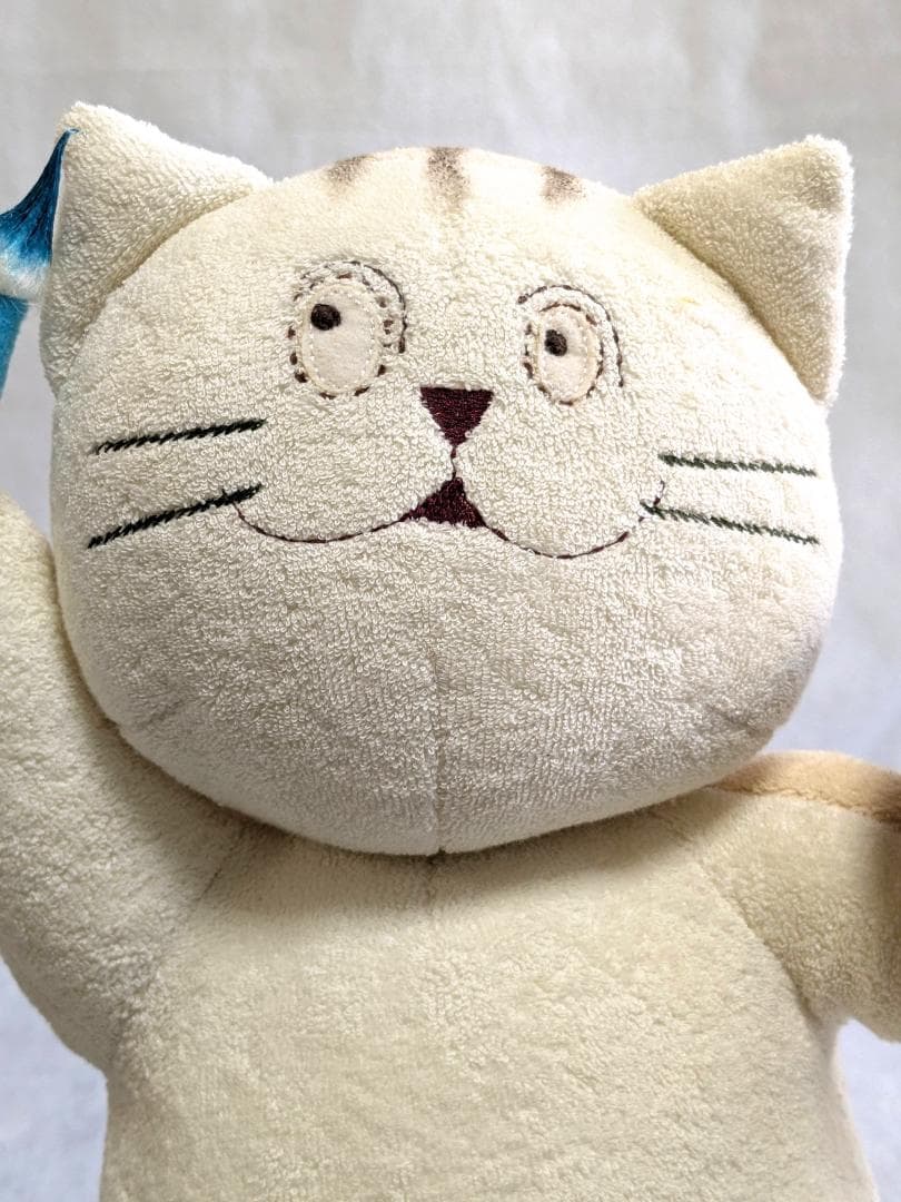 マンハッタナーズ　猫　絵描き　ぬいぐるみ　インテリア　レトロ　レア品