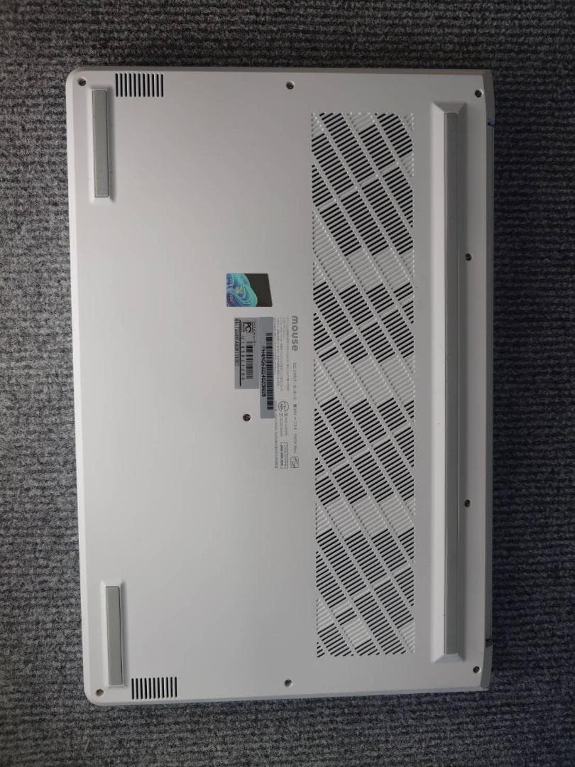 マウスノートPC14.0型（クリエイター向け）DAIV R4-I7G50WT-A