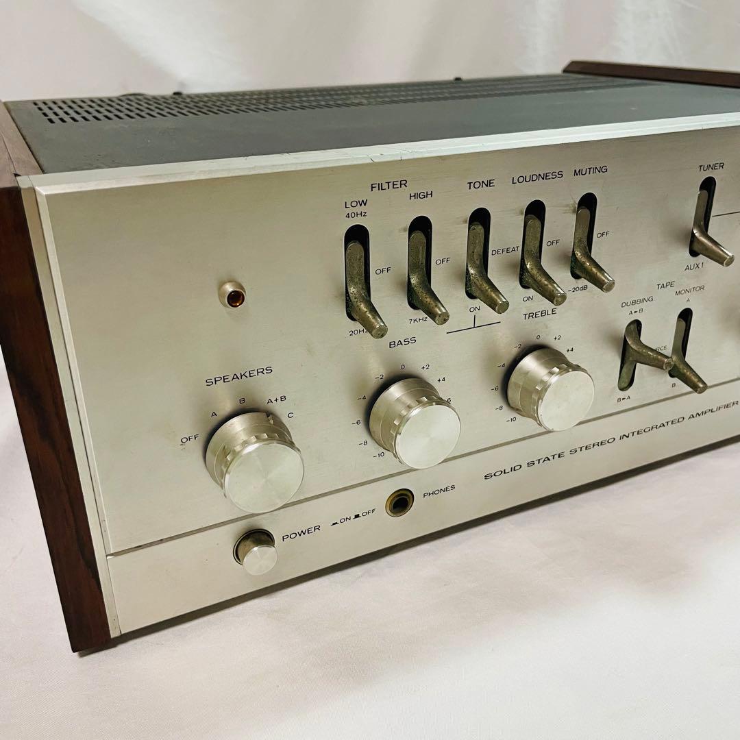 TRIO KA-7006 トリオ　プリメインアンプ　通電確認　元箱付き　現状品