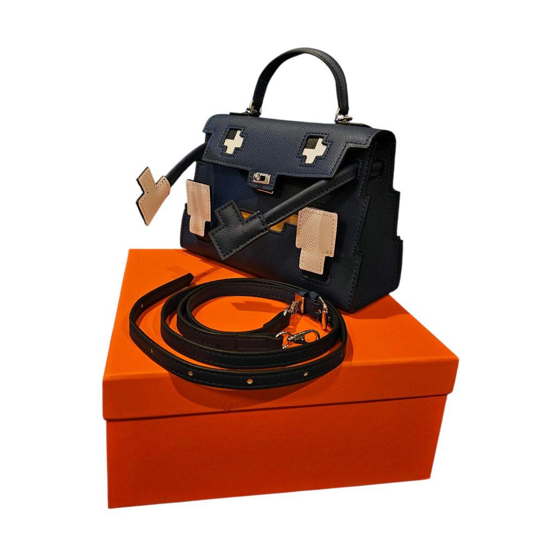 ダークマットネイビー　ケリドールピクトルックバッグ