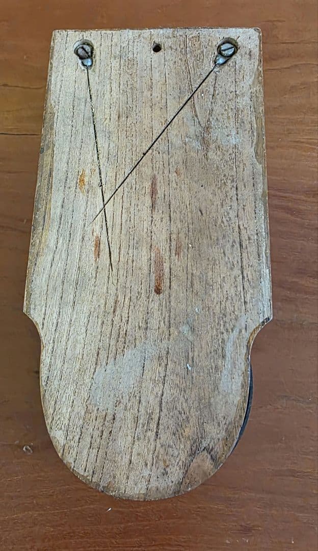 アンティーク　壁掛け式　電話機用　ベル　木製　呼び鈴　Bell レア