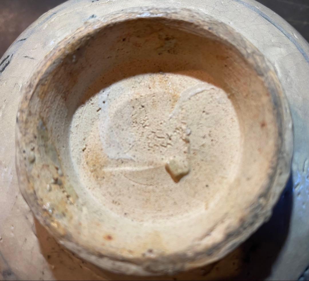 中国汕頭・スワトウ染付絵皿　鑑賞台付 沈船品・ヴィンテージ　レア ・台湾茶器