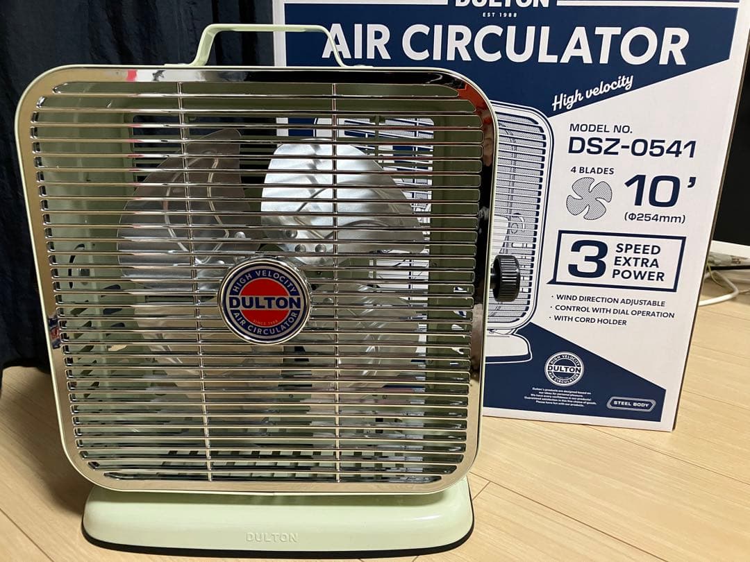 【未使用】DULTON 高風速エアサーキュレーター アイボリー