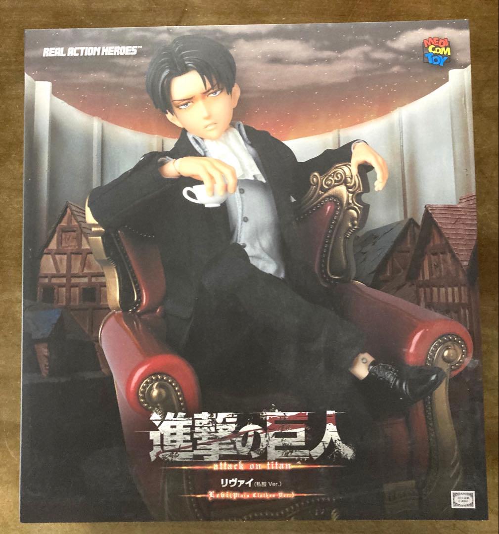 進撃の巨人 RAH リアルアクションヒーローズ リヴァイ(私服Ver.)