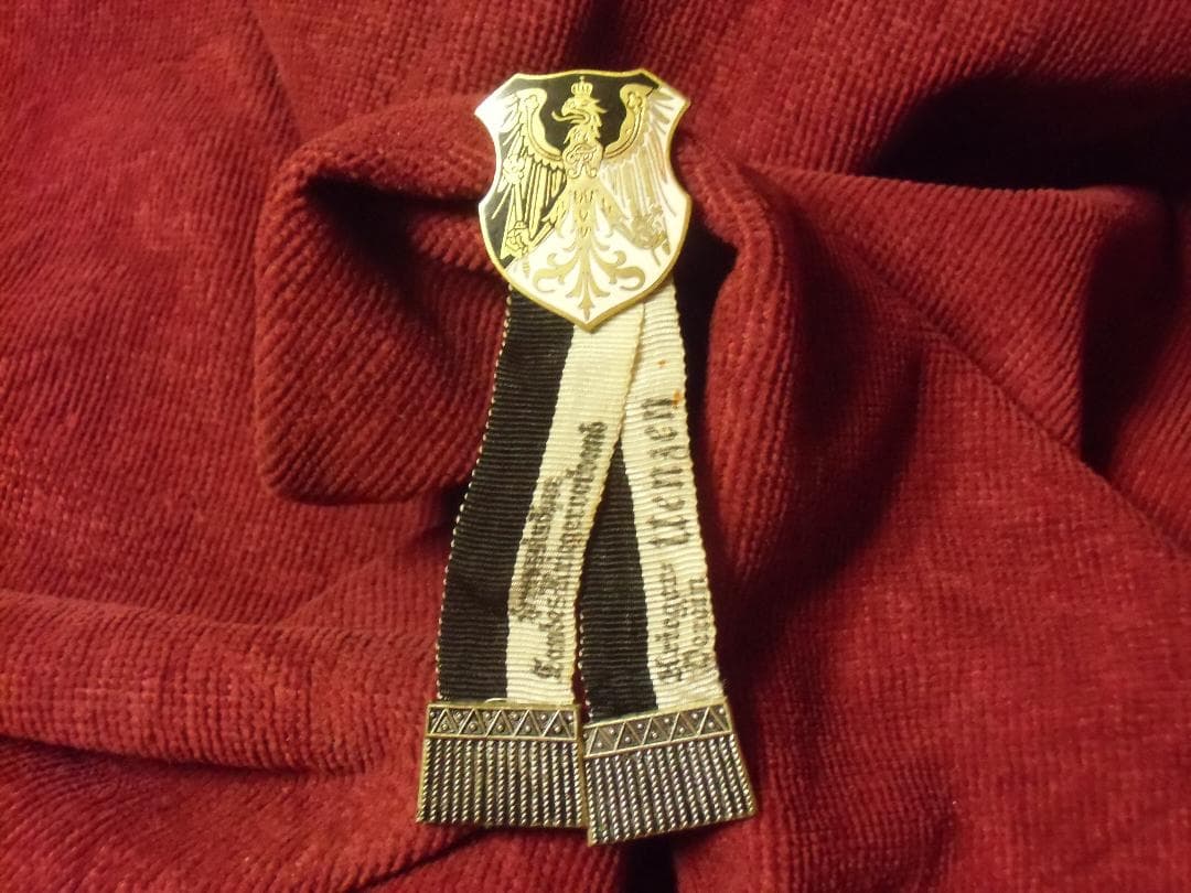 W帝政ドイツ軍/プロイセン王国＊ウェンツェン管区＊在郷軍人会ペンダント（実物）