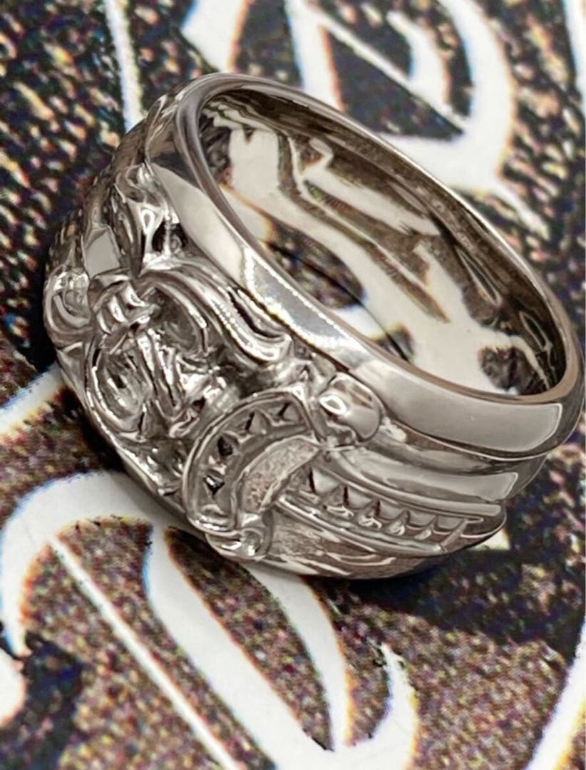 クロムハーツ ダガーリング 16号 SV925 Ptコーティング