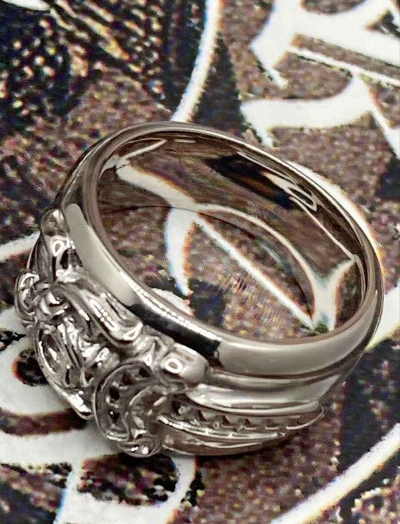 クロムハーツ ダガーリング 16号 SV925 Ptコーティング