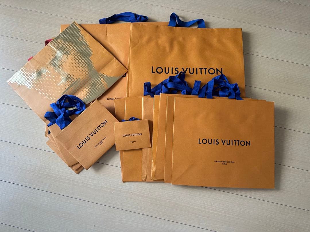 ルイヴィトン紙袋ショップ袋21枚セット