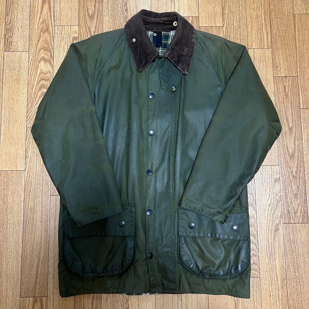 00s Barbour Beaufort 38 セージ 3ワラント