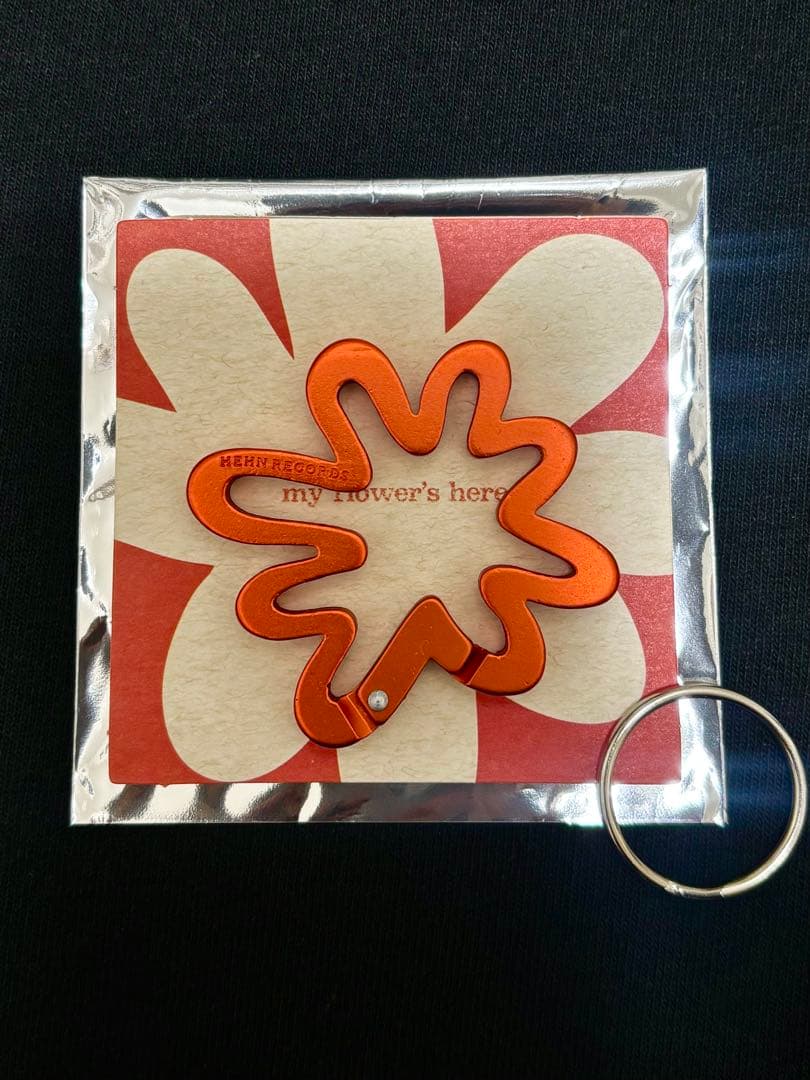藤井風さん『my flower’s here』花カラビナ　オレンジ【新品未使用】