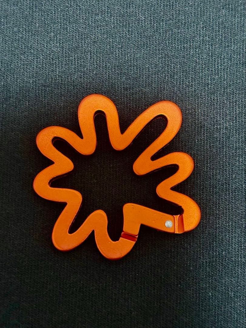 藤井風さん『my flower’s here』花カラビナ　オレンジ【新品未使用】