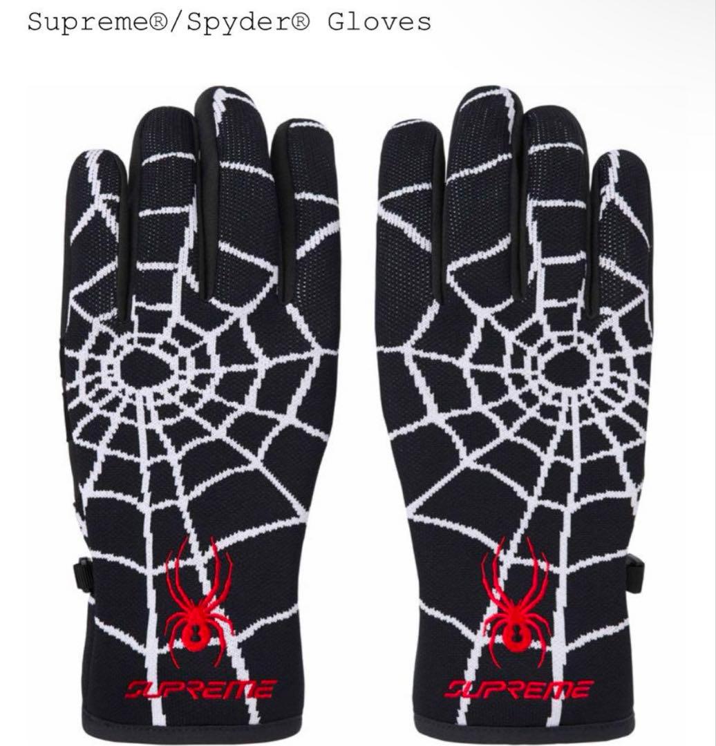 Supreme SPYDER スパイダー ネット グローブSサイズ