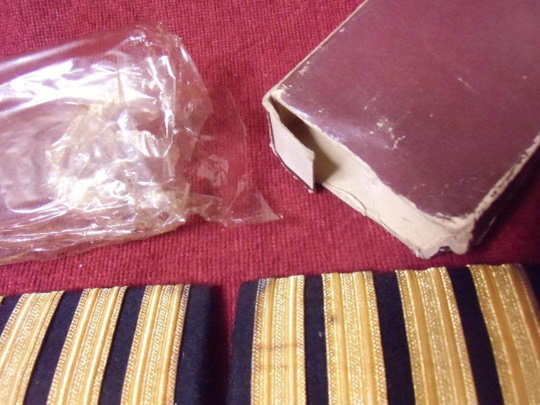 ★アメリカ軍＊海軍１９４０/５０年代＊ヒルボーンＨ社製＊大佐＊肩章（実物）