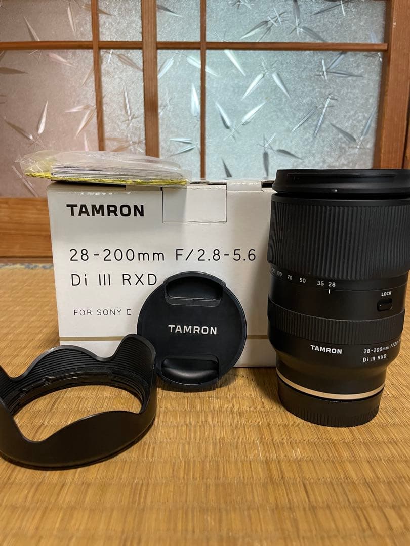 TAMRON 28-200mm F/2.8-5.6 Di III RXD ソニー