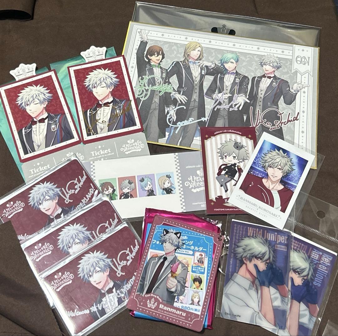 バラ売り可 黒崎蘭丸 グッズ ライエモ配布物有 チェキ風カード