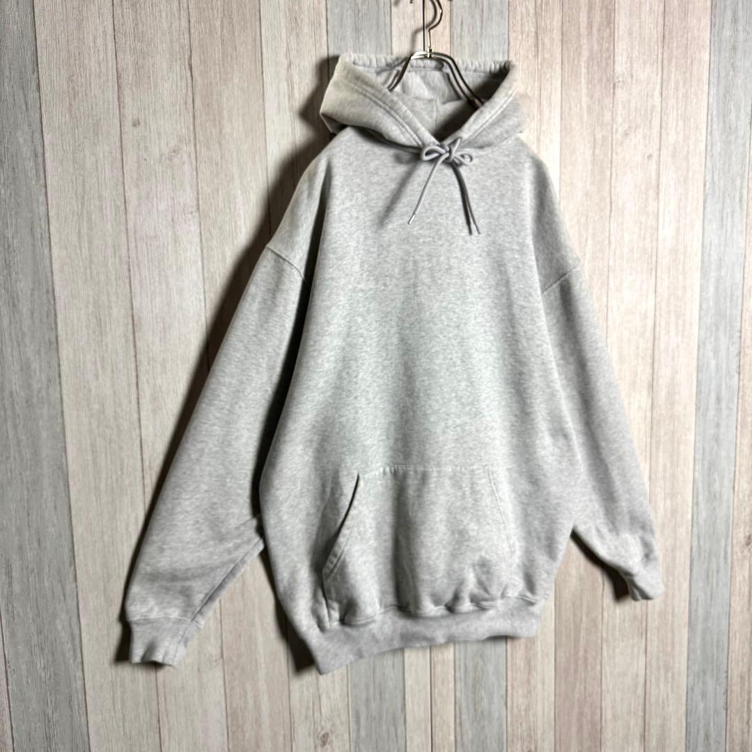 3568【人気デザイン・美品】バレンシアガ フードロゴ オーバーサイズ パーカー