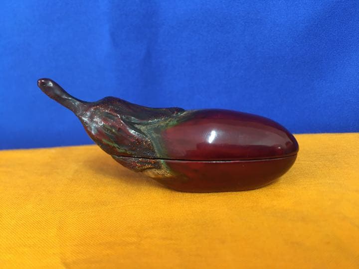 古美術　茶道具　香合　乾漆香合；H—231